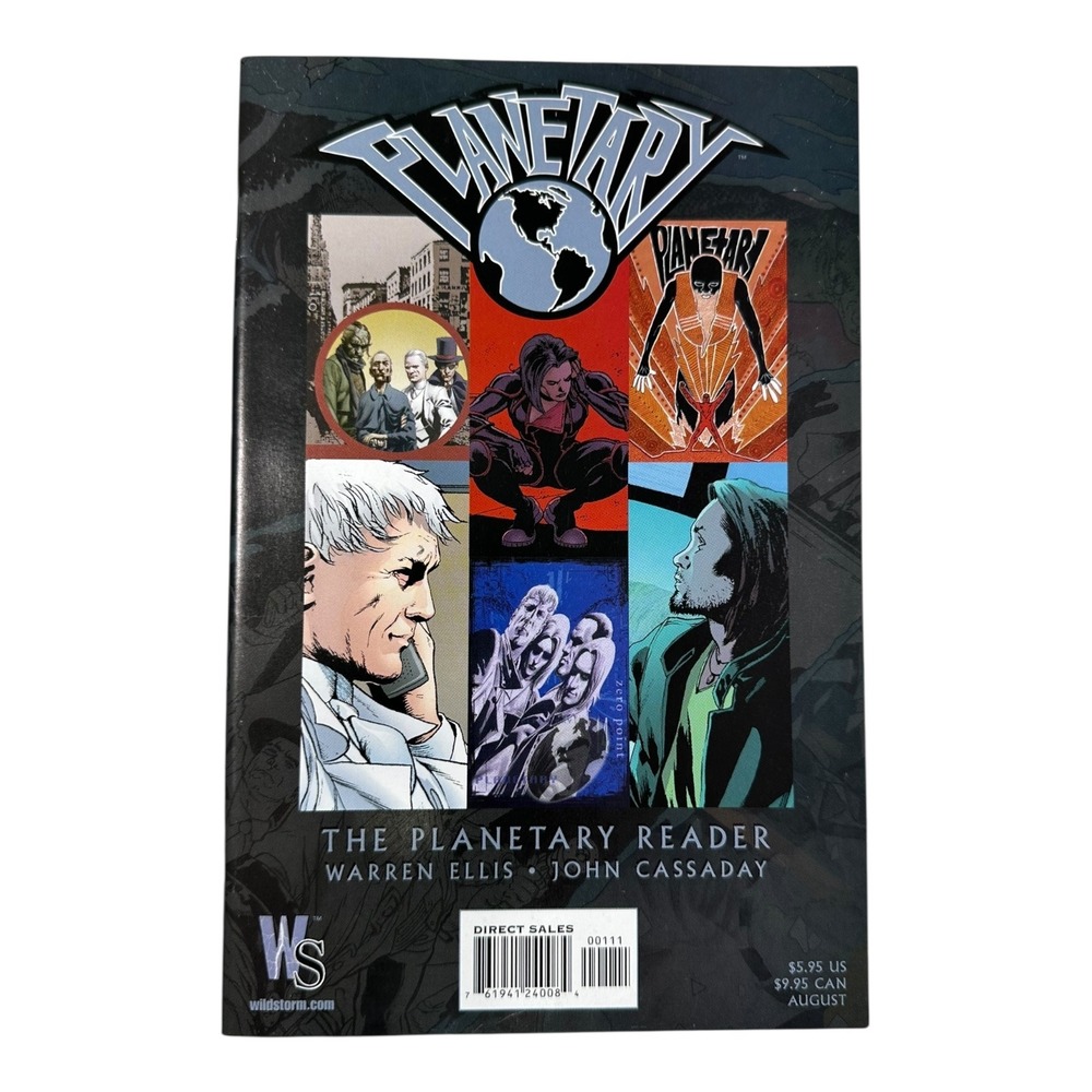 Planetary The Reader Warren Ellis John Cassaday‎ Wildstorm Comic Book